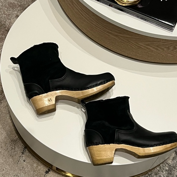 No. 6 Low Shearling Clog Boots size 41 - Picture 6 of 9